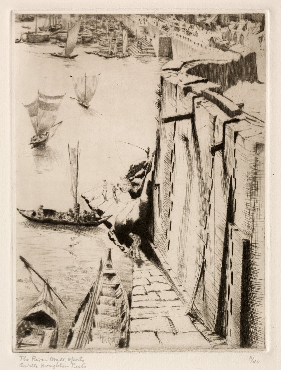 River Wall, Porto od Orville Houghton Peets