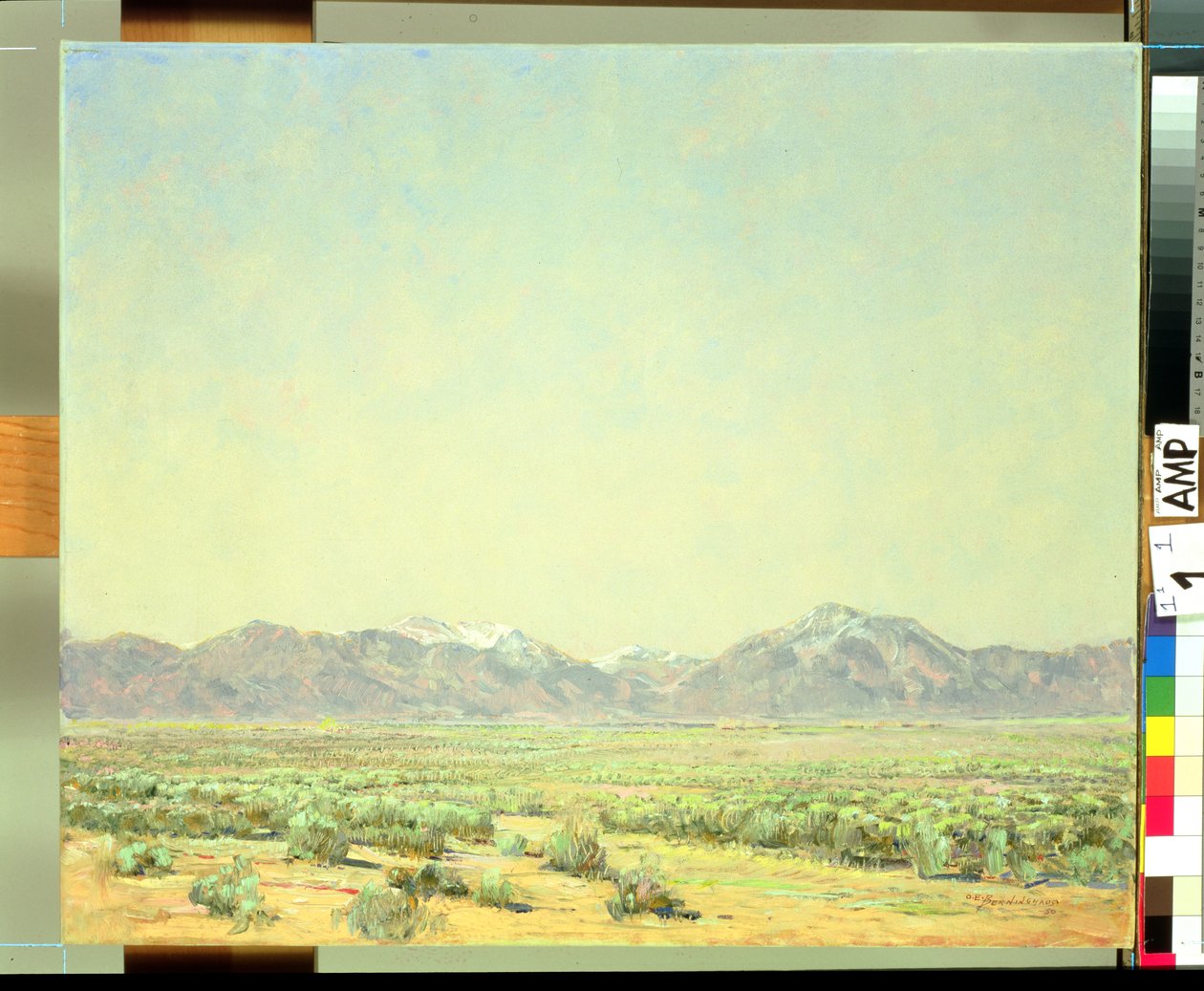 Údolí Taos od Oscar Edward Berninghaus