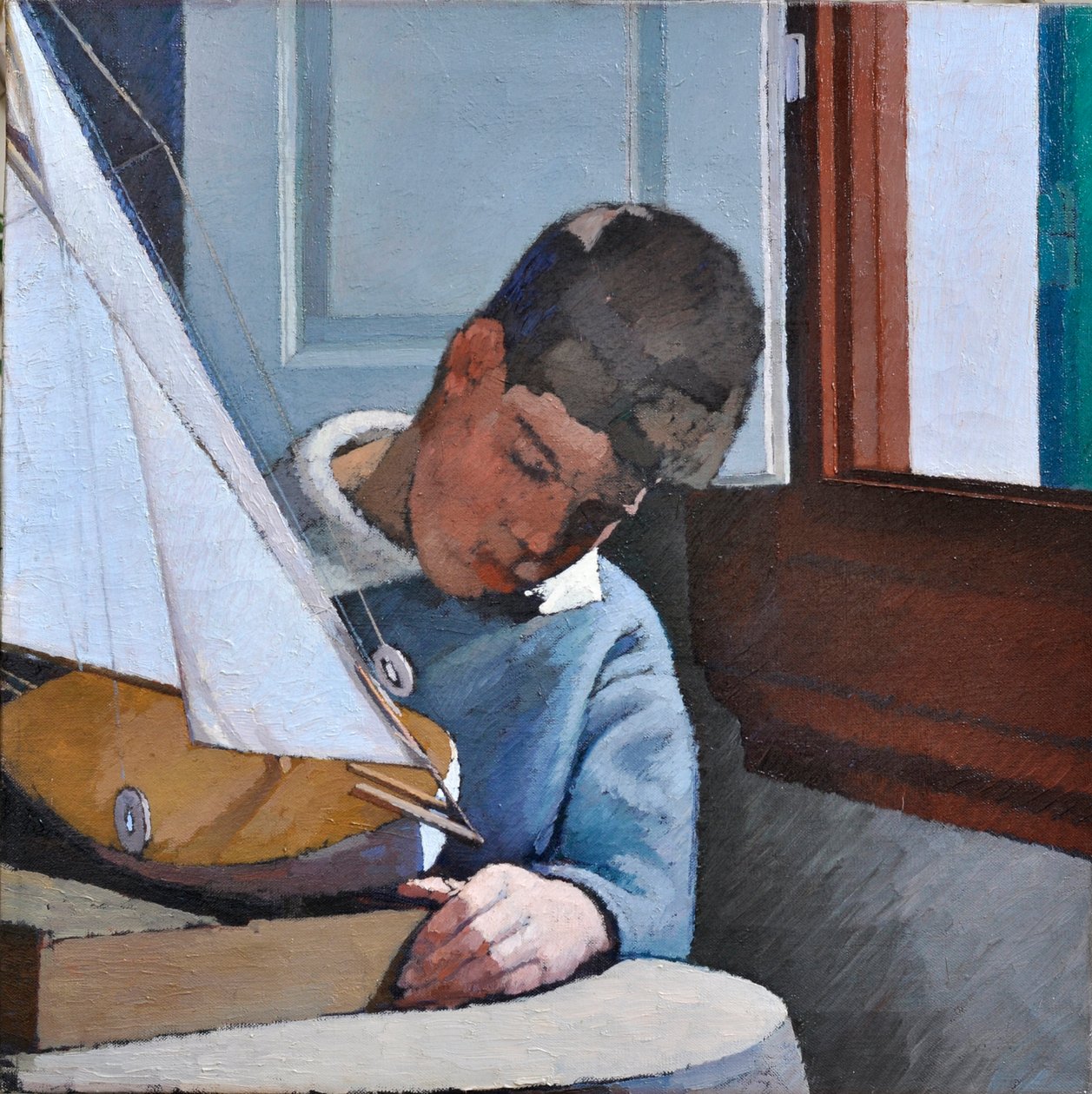 Paolo s nožem od Oscar Ghiglia