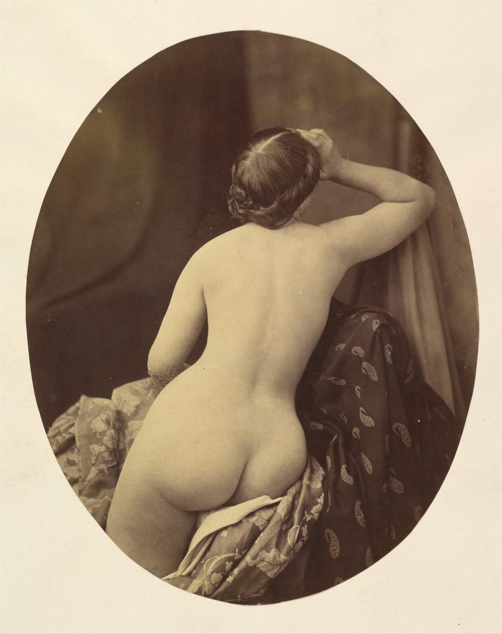 Ariadne, 1857. od Oscar Gustav Rejlander