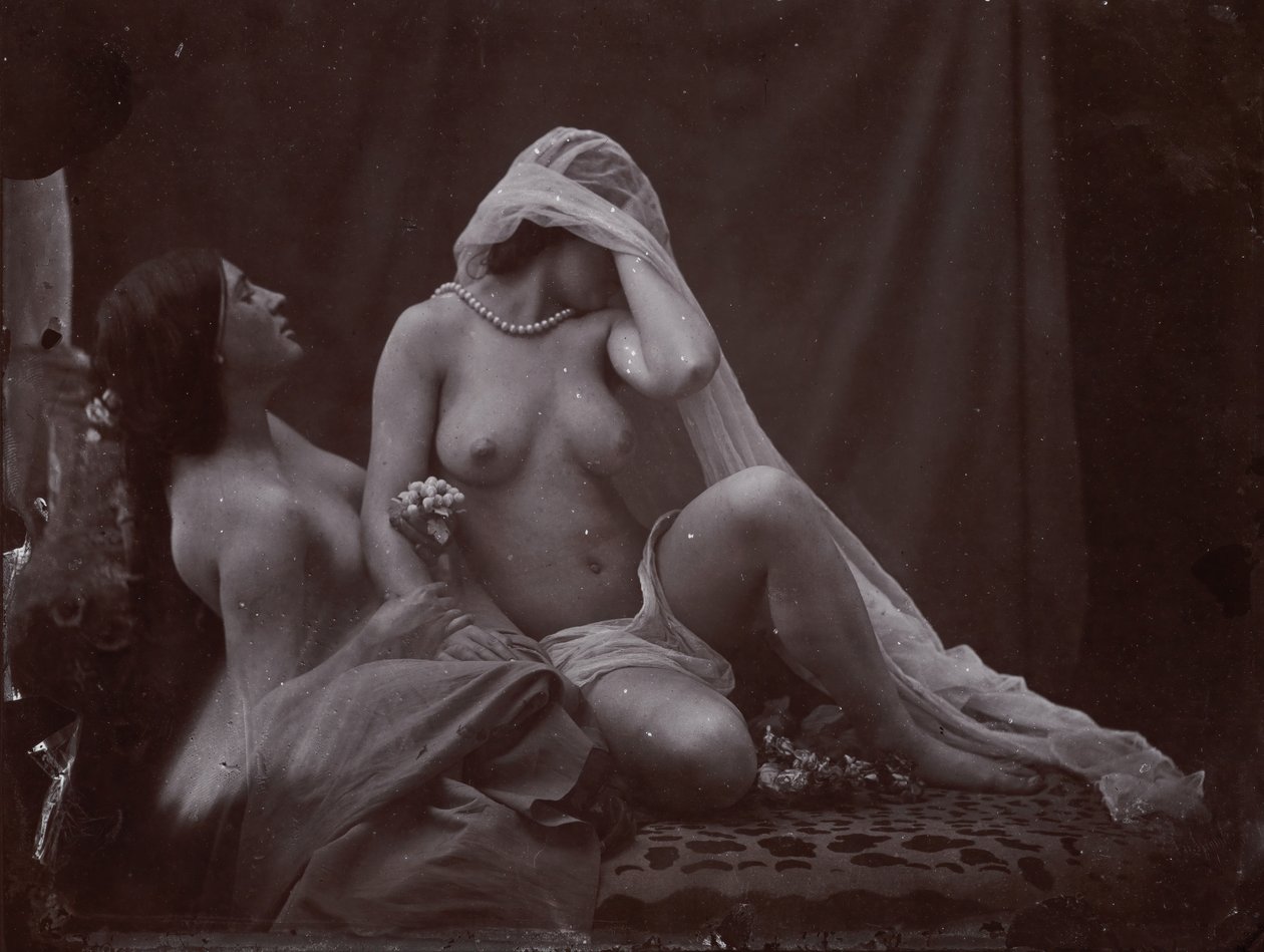 [Studie pro dva způsoby života], ca. 1857, vytištěno 1987. od Oscar Gustav Rejlander