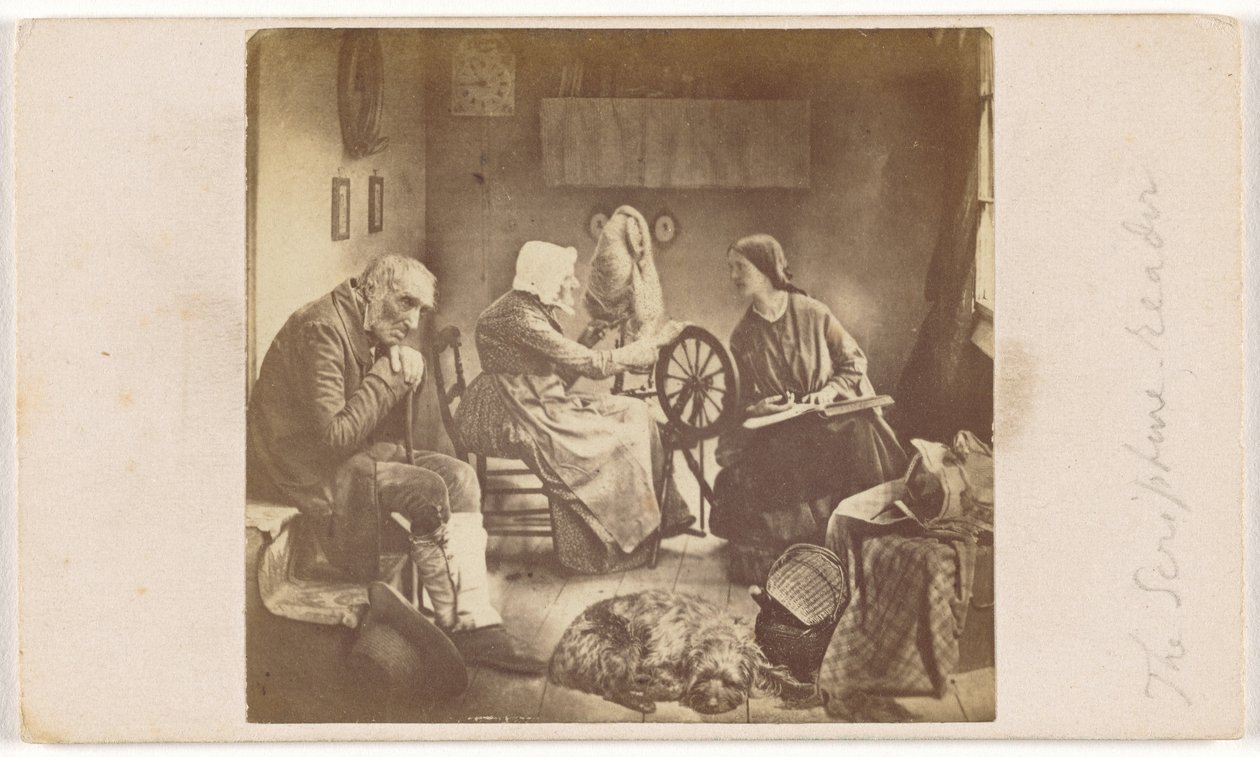 Čtenář Písma od Oscar Gustave Rejlander