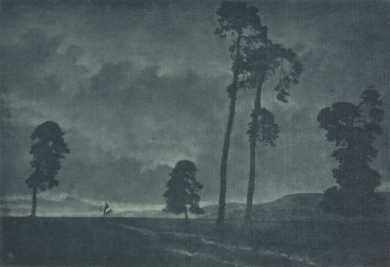 Kameraman: The Solitary Horseman, 1904. Tvůrci: Oscar Hofmeister, Theodor Hofmeister. od Oscar and Theodor Hofmeister