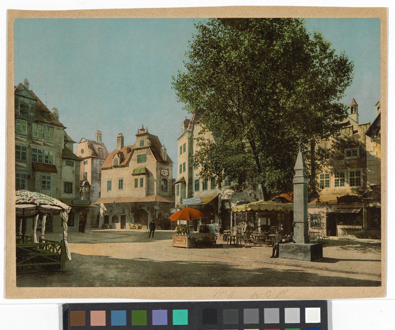 Pohled na „Hoher Markt“ na Mezinárodní výstavě hudby a divadla od Oscar Kramer