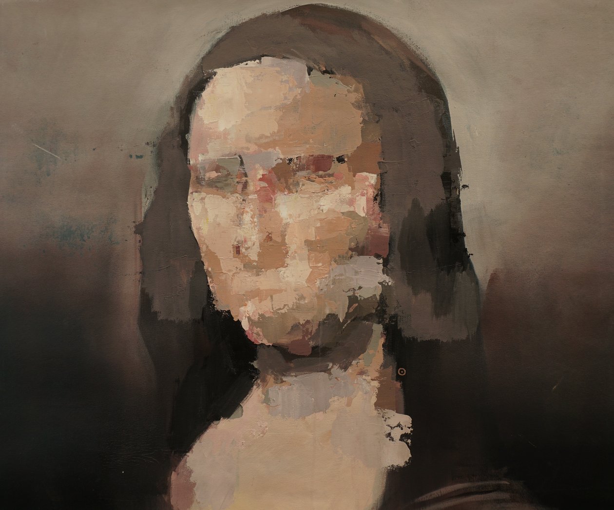 Mona Lisa, 2020 (akryl na plátně) od Oscar Nin