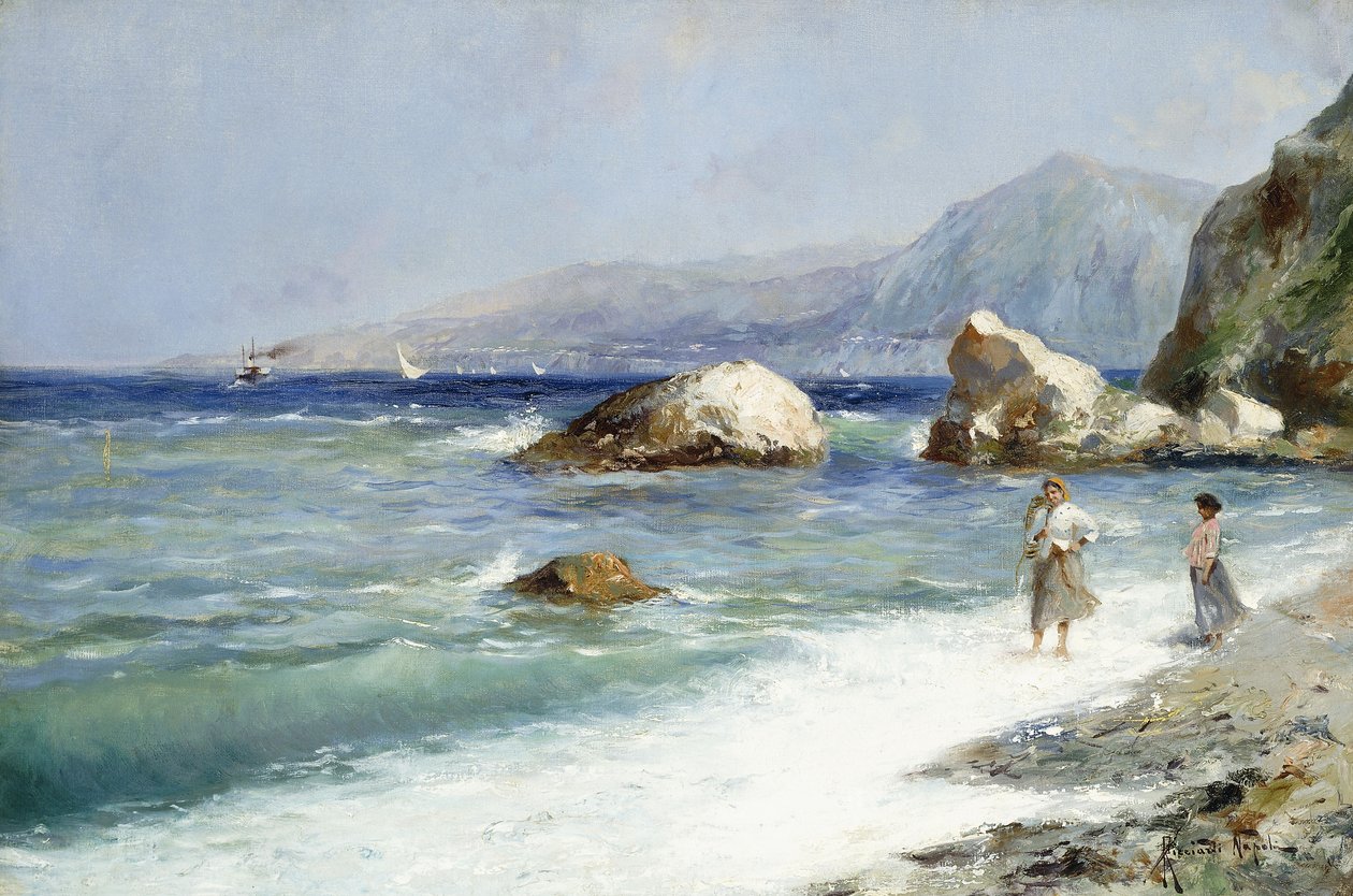 Pobřeží Sorrenta od Oscar Ricciardi