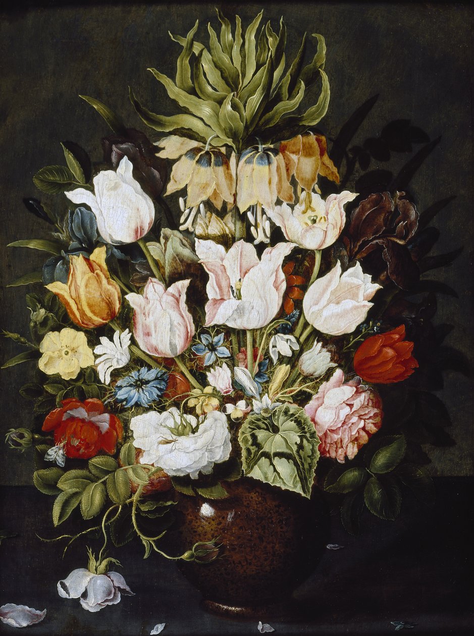 Váza s květinami, c. 1616 od Osias the Elder Beert