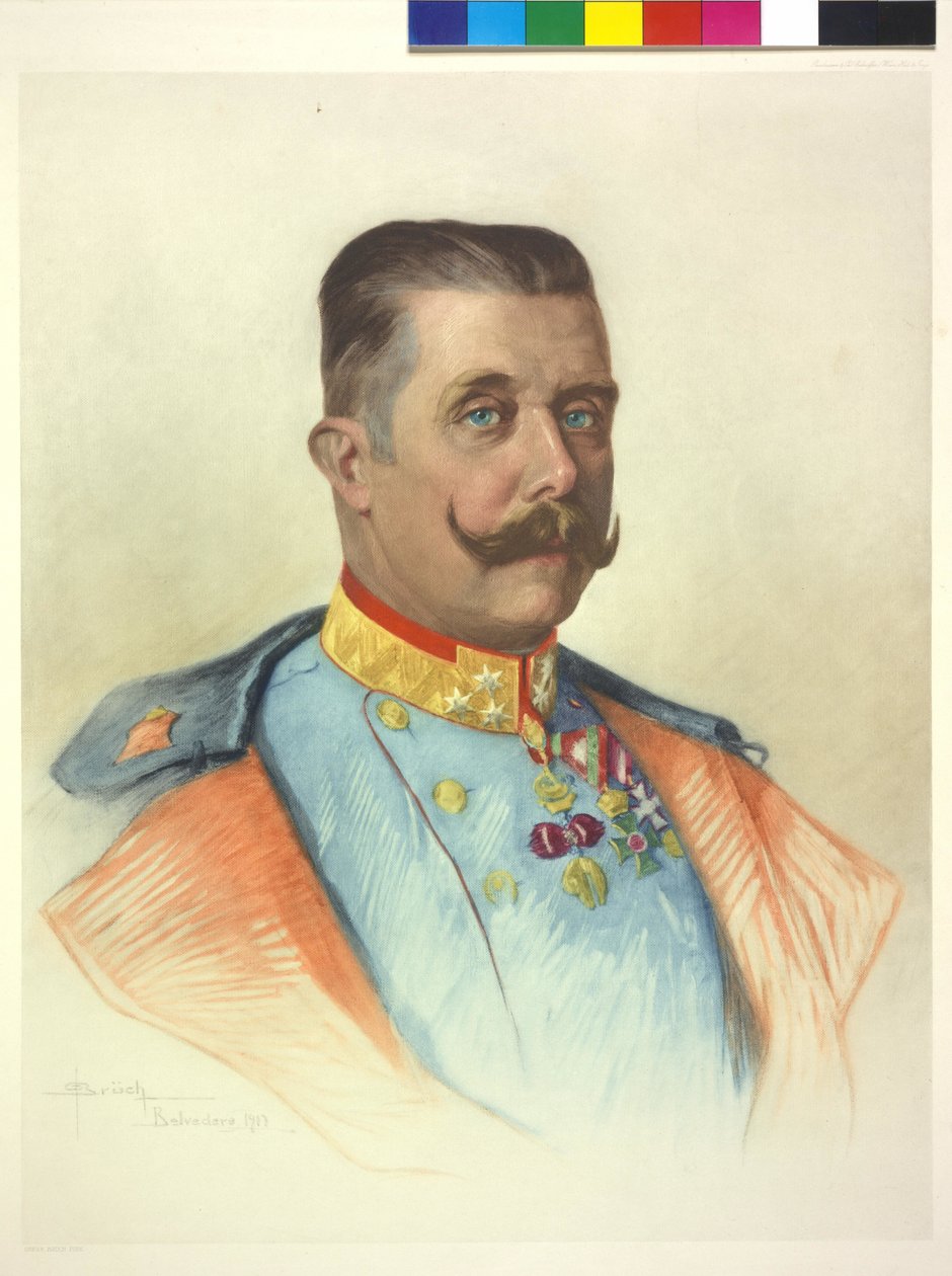 Arcivévoda rakouský František Ferdinand od Oskar Bruch