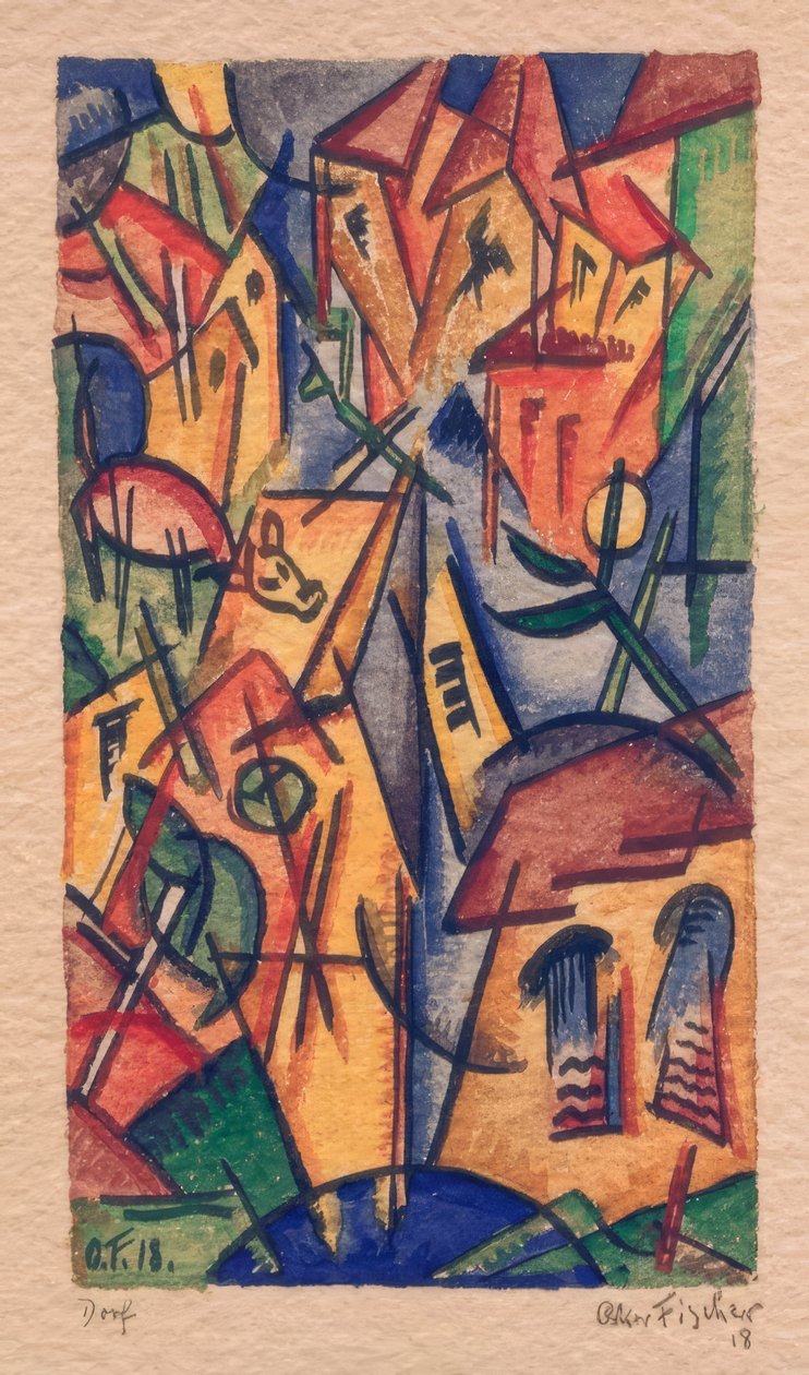 vesnice od Oskar Fischer