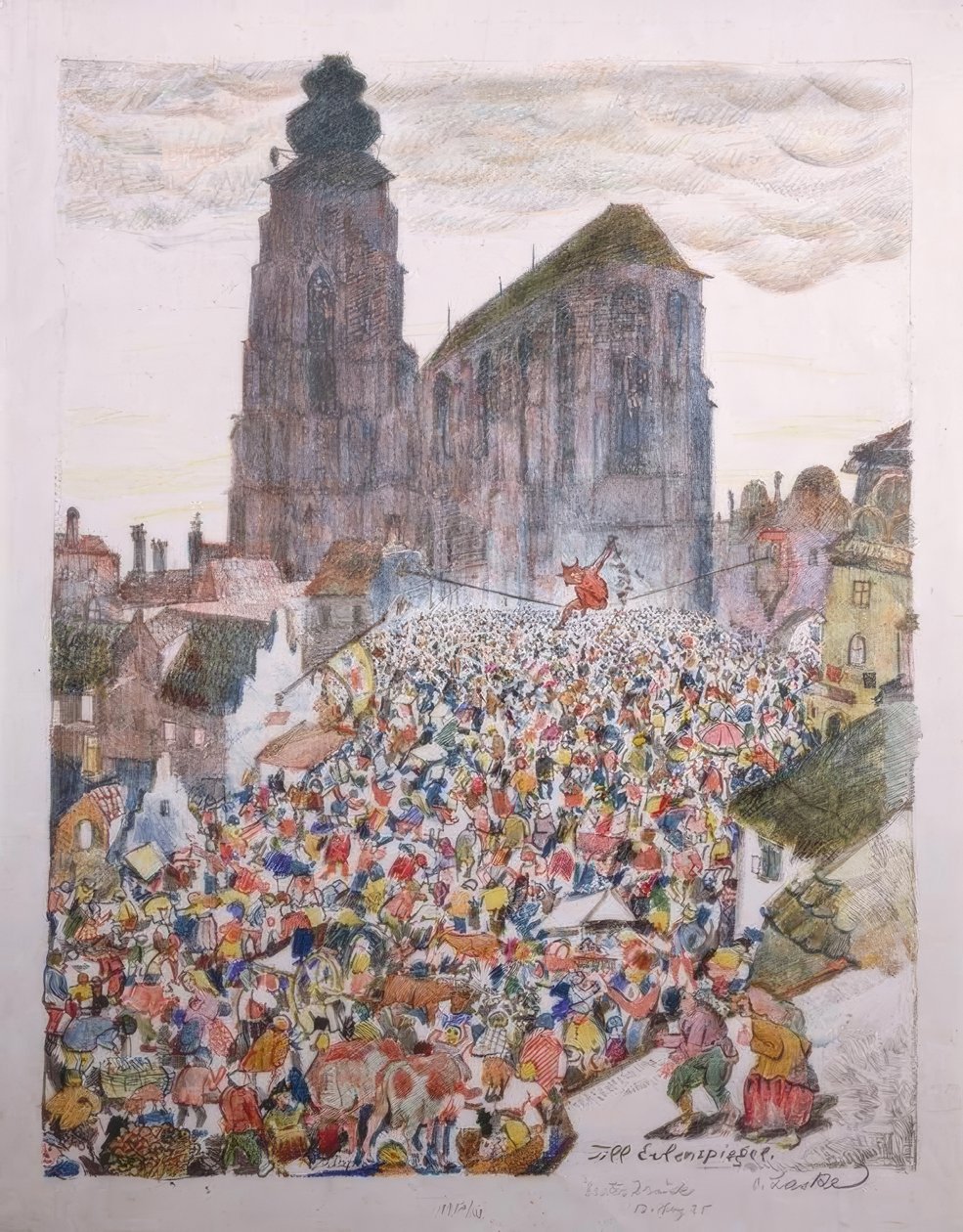 Eulenspiegel od Oskar Laske