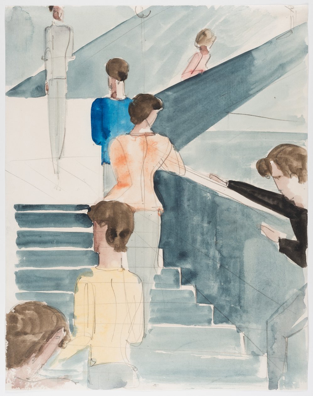 Schodiště Bauhaus od Oskar Schlemmer