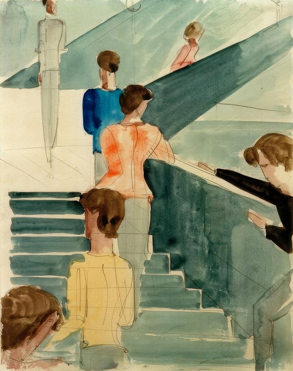 Schody Bauhaus od Oskar Schlemmer
