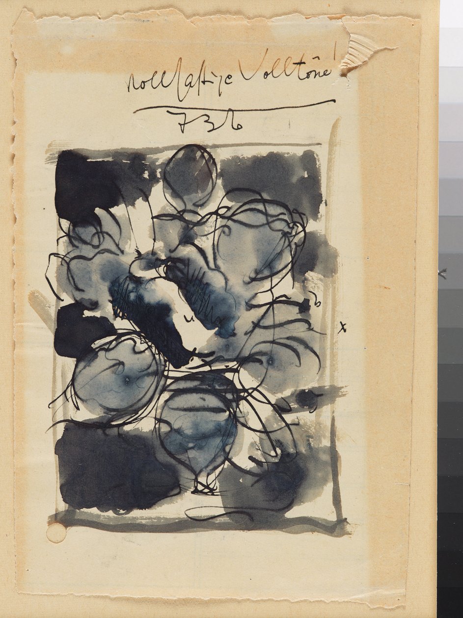 Gruppe von Köpfen od Oskar Schlemmer