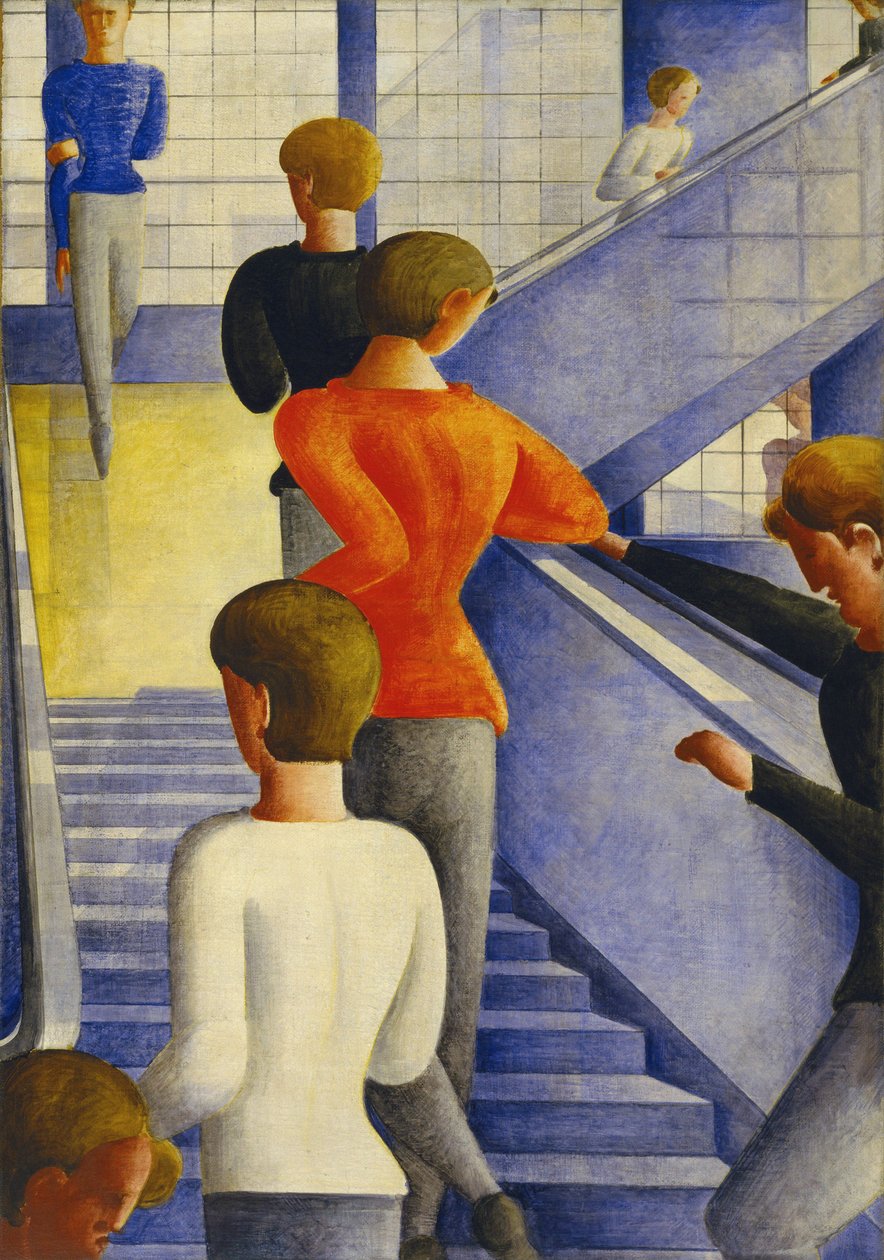 Schodiště Bauhaus od Oskar Schlemmer