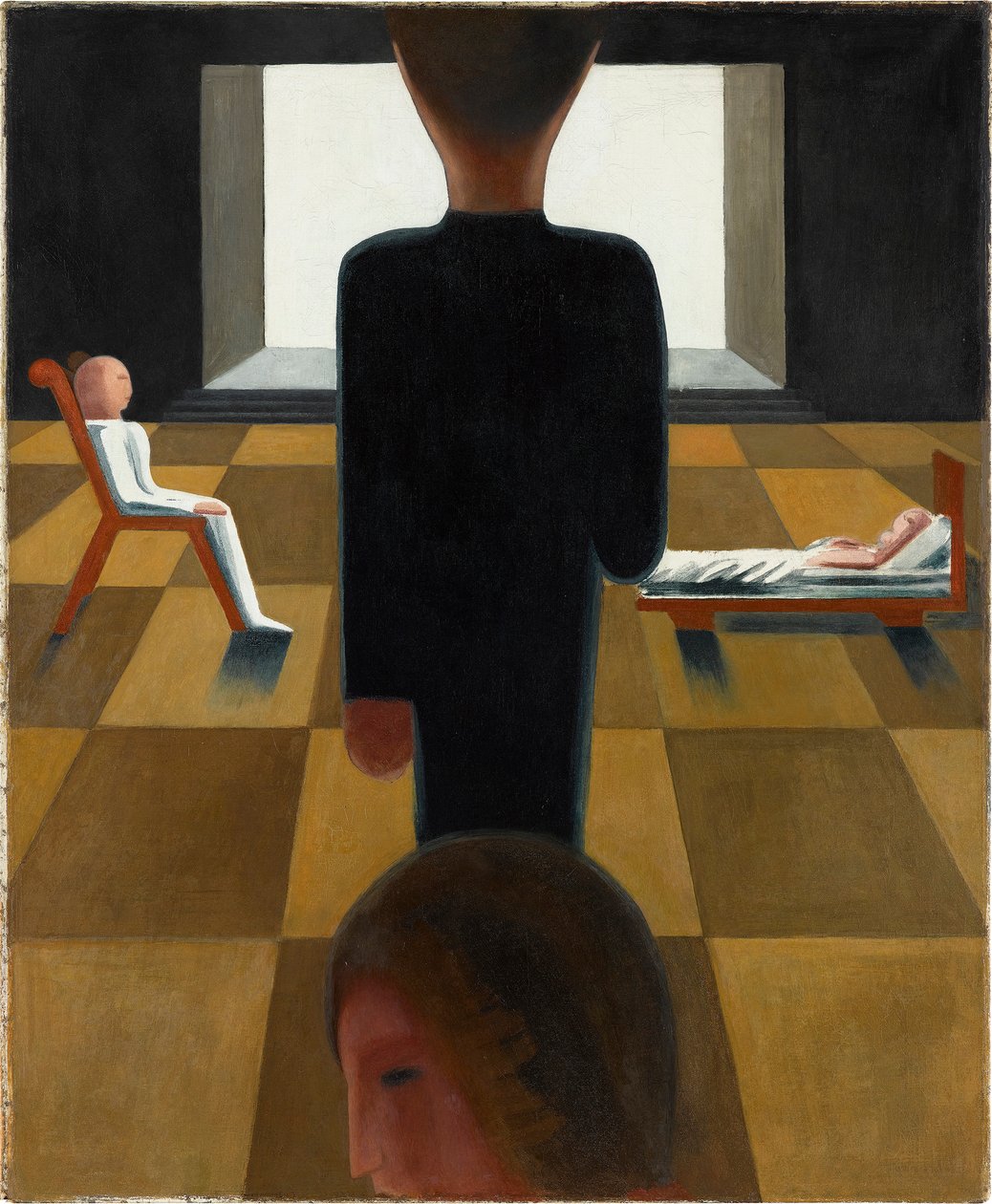 Pokoj pro odpočinek, 1925. od Oskar Schlemmer