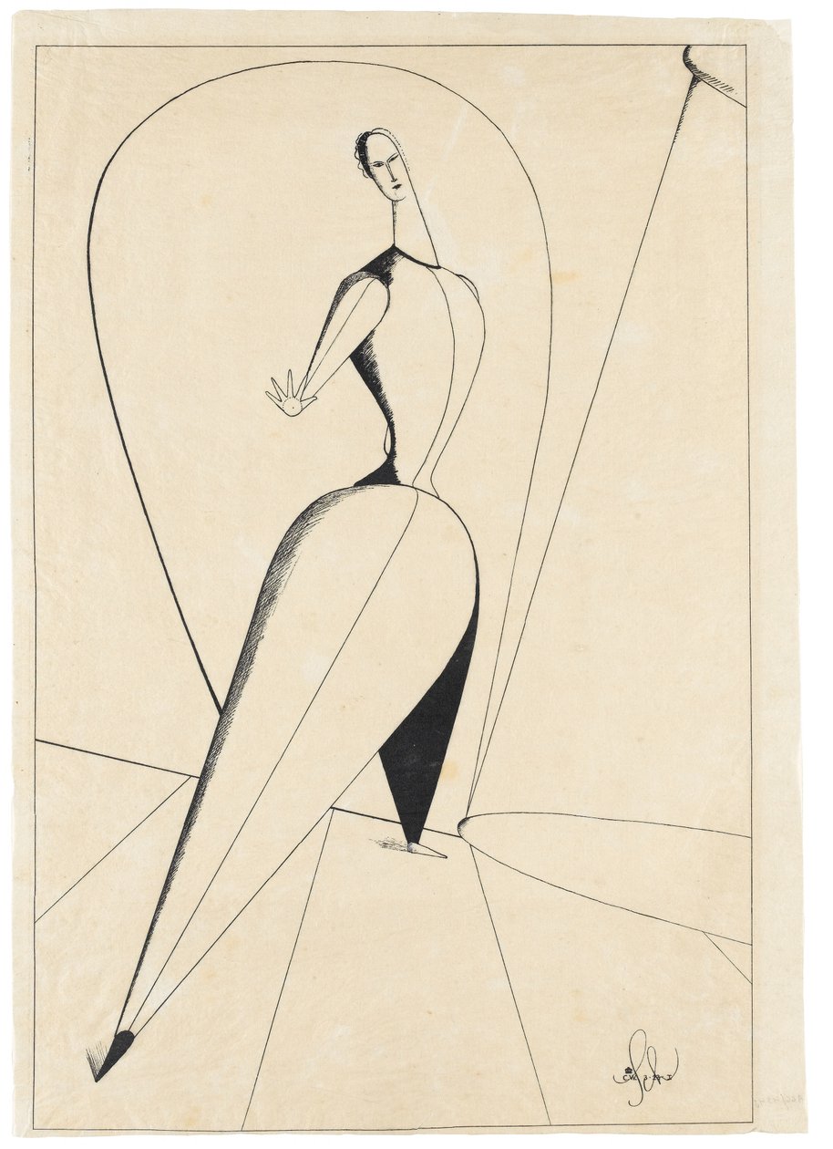 Tanečnice od Oskar Schlemmer