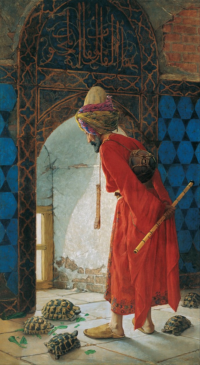 Trenér želv od Osman Hamdi Bey
