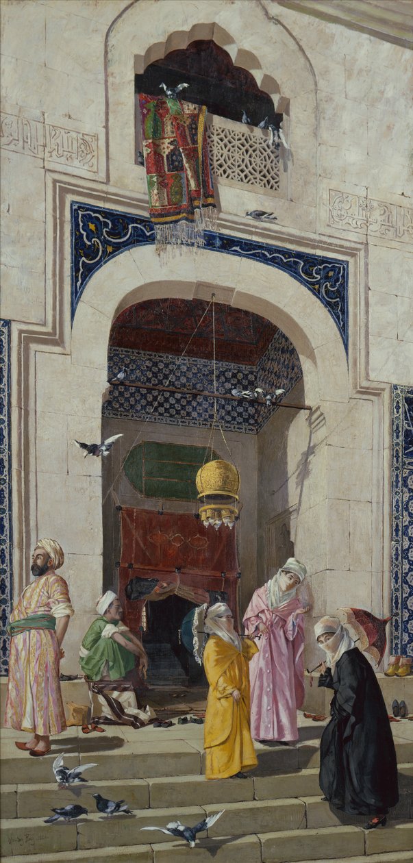 Dveře Velké mešity Bursa od Osman Hamdi Bey