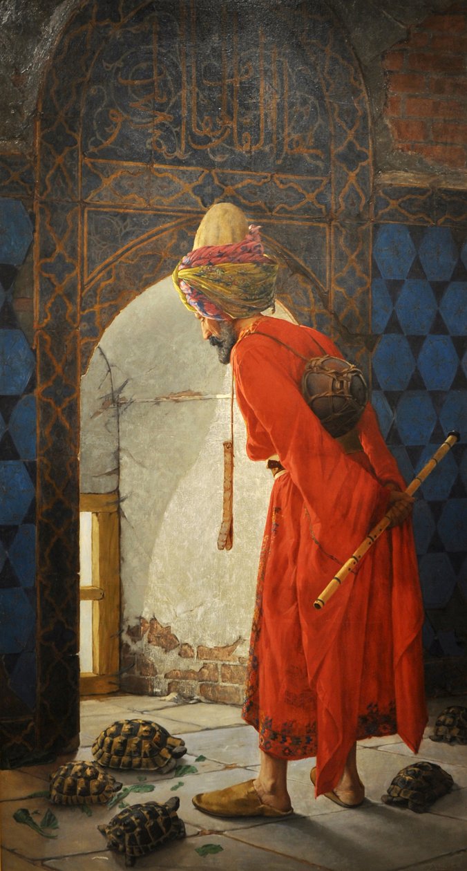 Trenér želv, 1906 od Osman Hamdi Bey