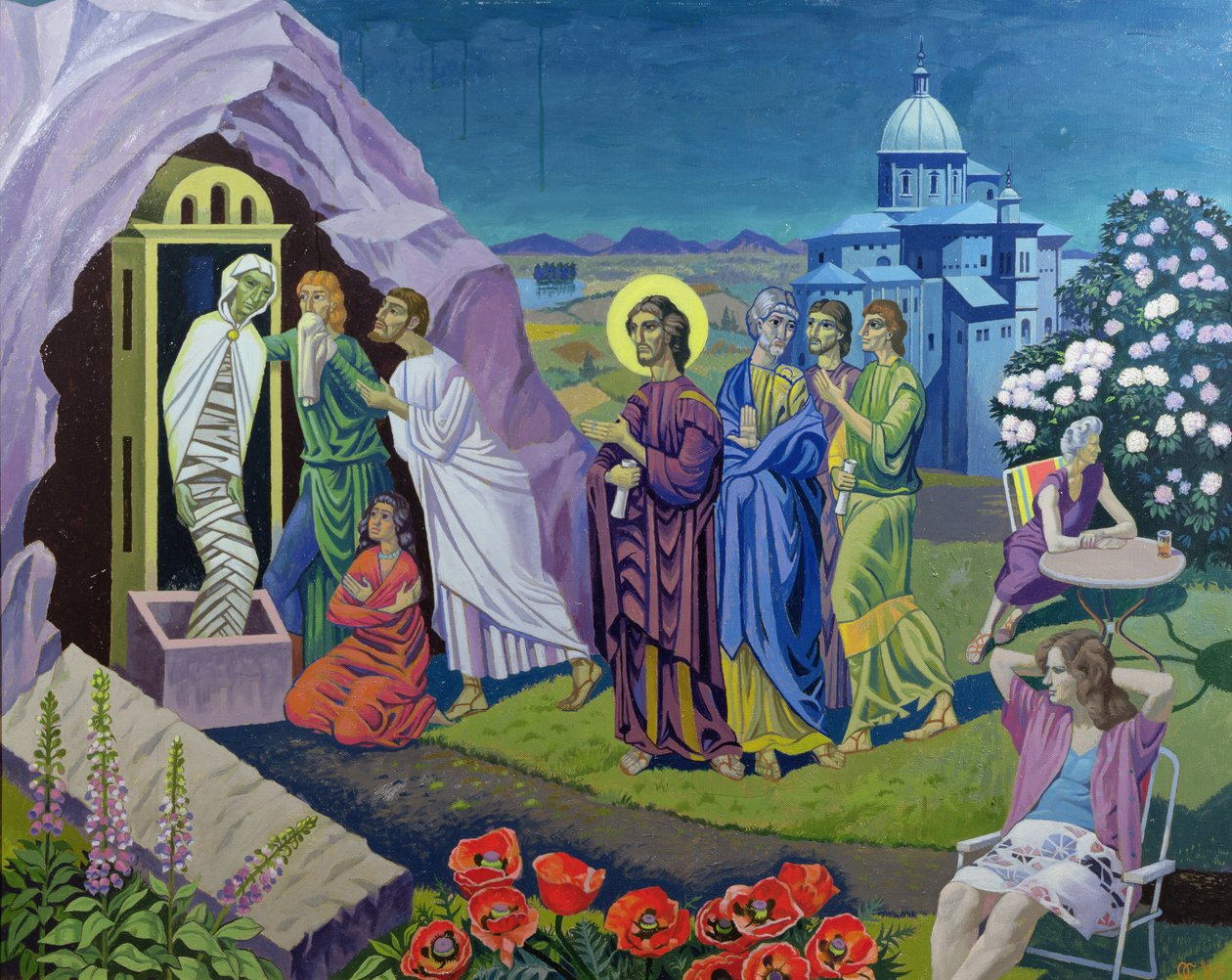 Vzkříšení Lazara, 1987 od Osmund Caine