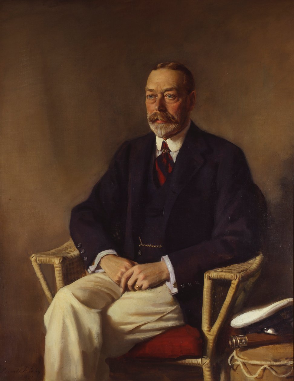 George V od Oswalda Birleyho od Oswald Hornby Joseph Birley