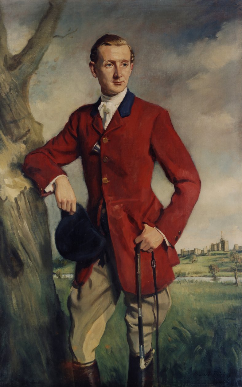 Portrét Hugha od Oswald Hornby Joseph Birley