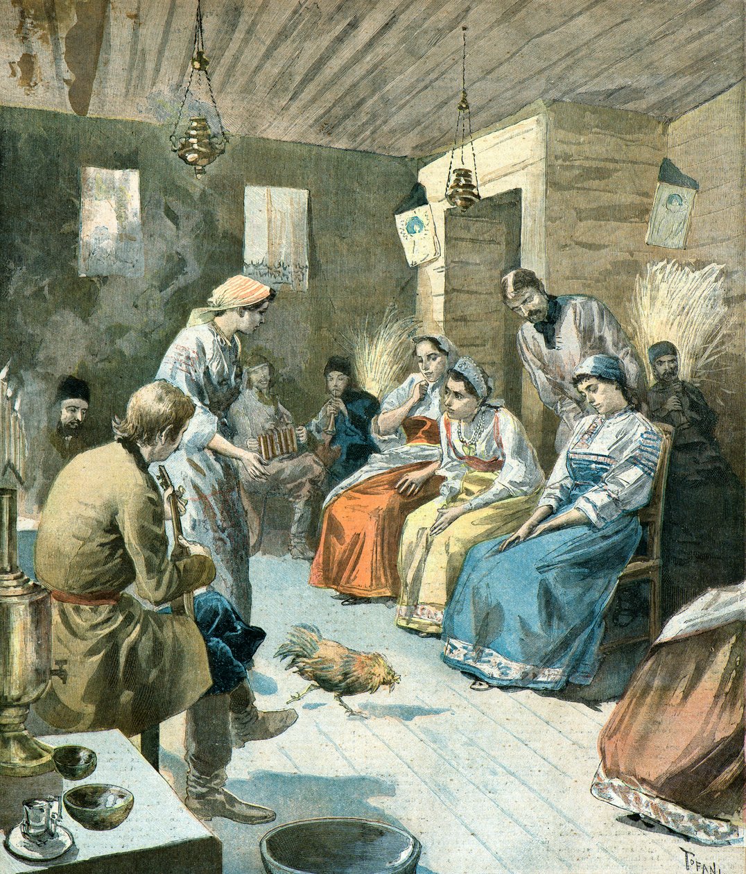 Vánoce v Rusku od Oswaldo Tofani