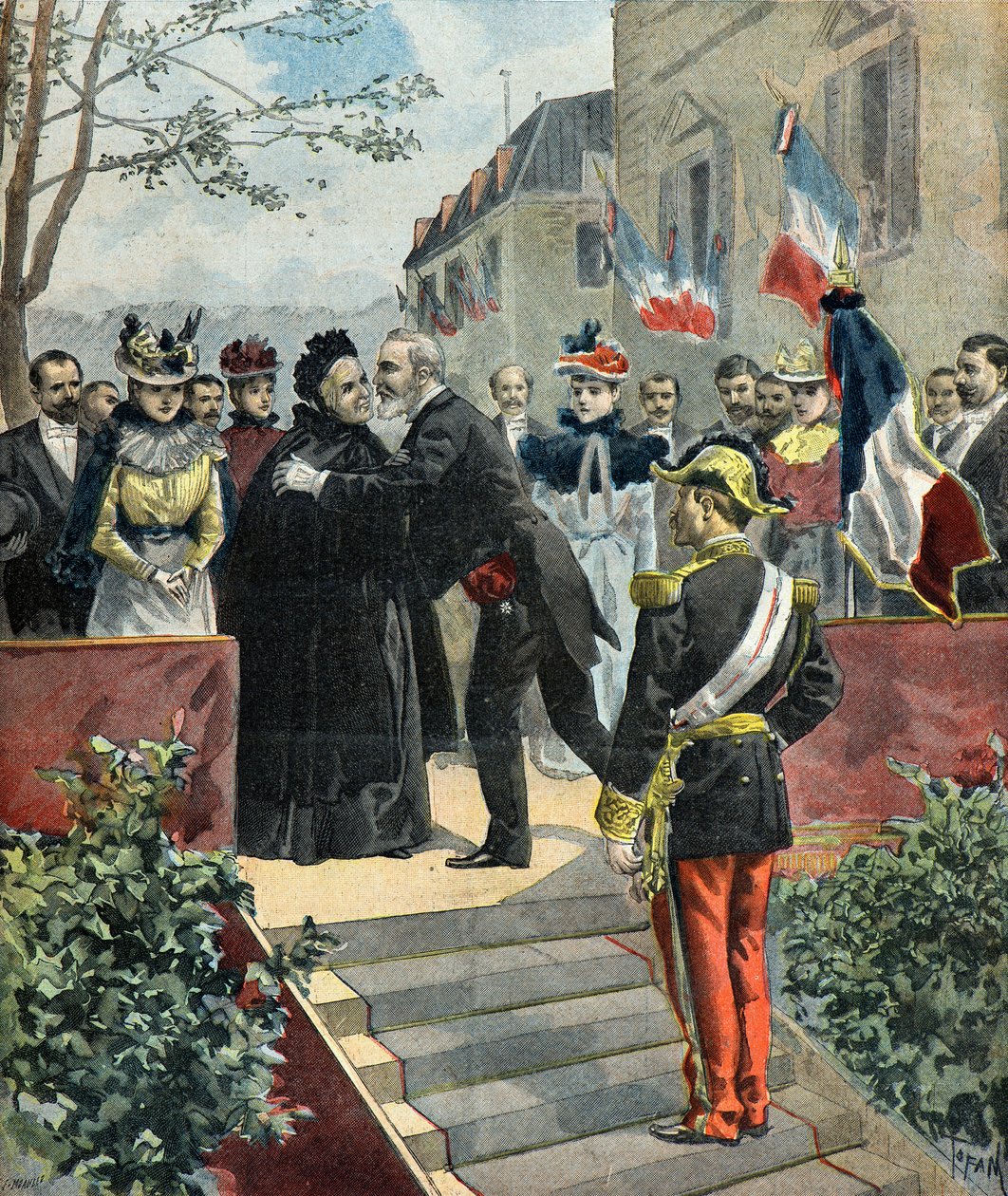 Emile Loubet navštěvuje svou matku od Oswaldo Tofani