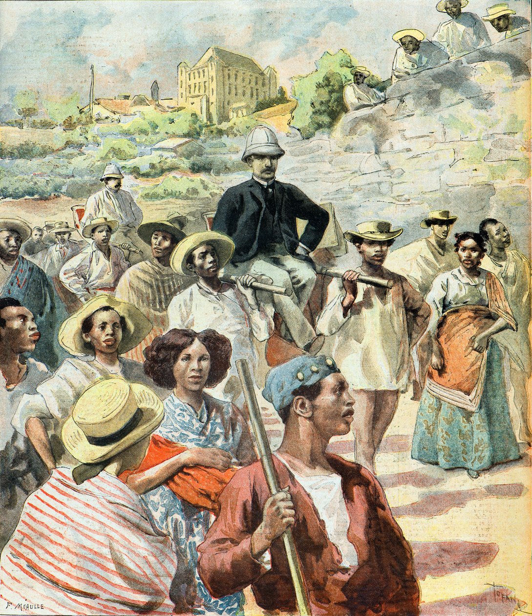 Francouzský diplomat Charles Le Myre de Vilers od Oswaldo Tofani