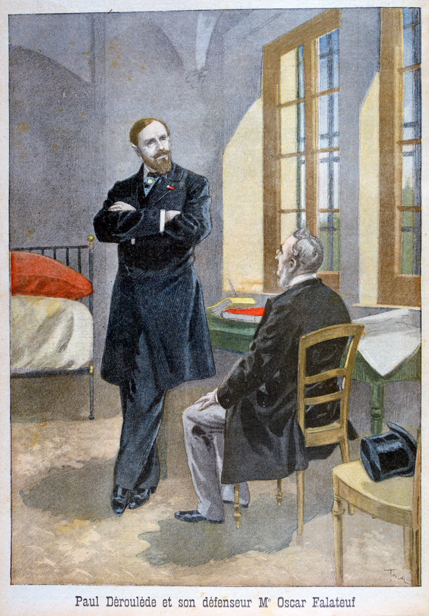 Paul Déroulède a jeho obránce Oscar Falateuf, 1899. od Oswaldo Tofani