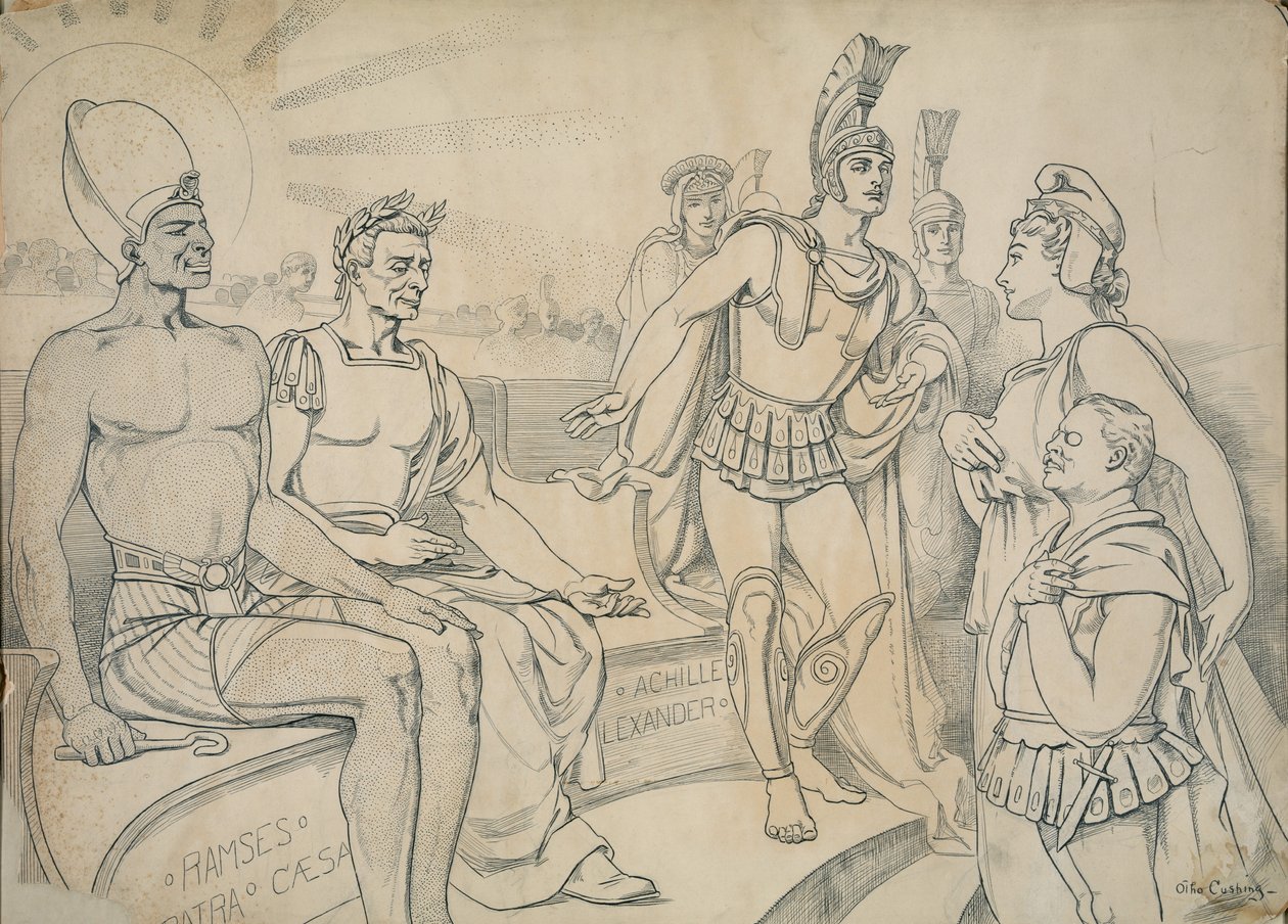 Pallas Columbia pro něj žádá místo v historii, 1907 od Otho Cushing