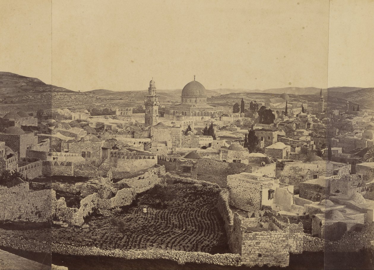 Panorama Jeruzaléma od Othon Von Ostheim