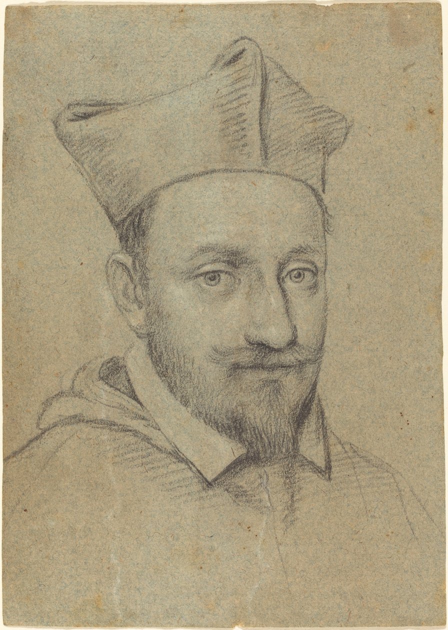 Portrét kardinála (Alessandro Peretti Montalto?) od Ottavio Leoni