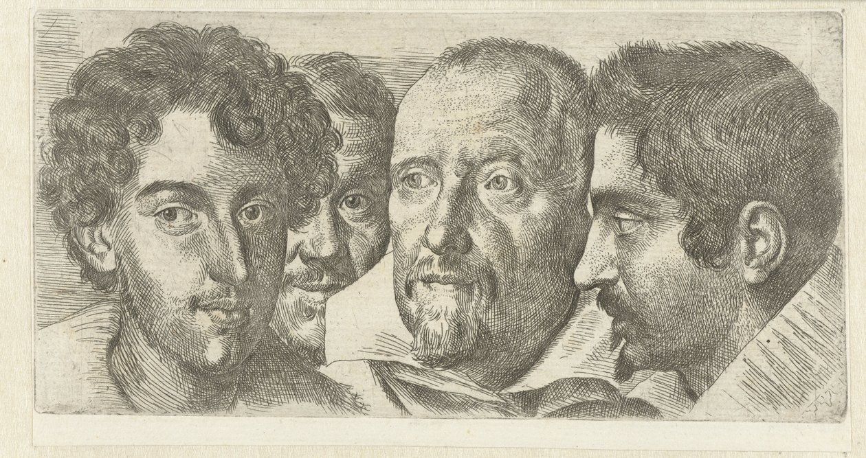Portrét van Cosimo Orsino, Cesare Bartolotti, Sigmund Laire a další portréty van Ottavio Leoni od Ottavio Mario Leoni