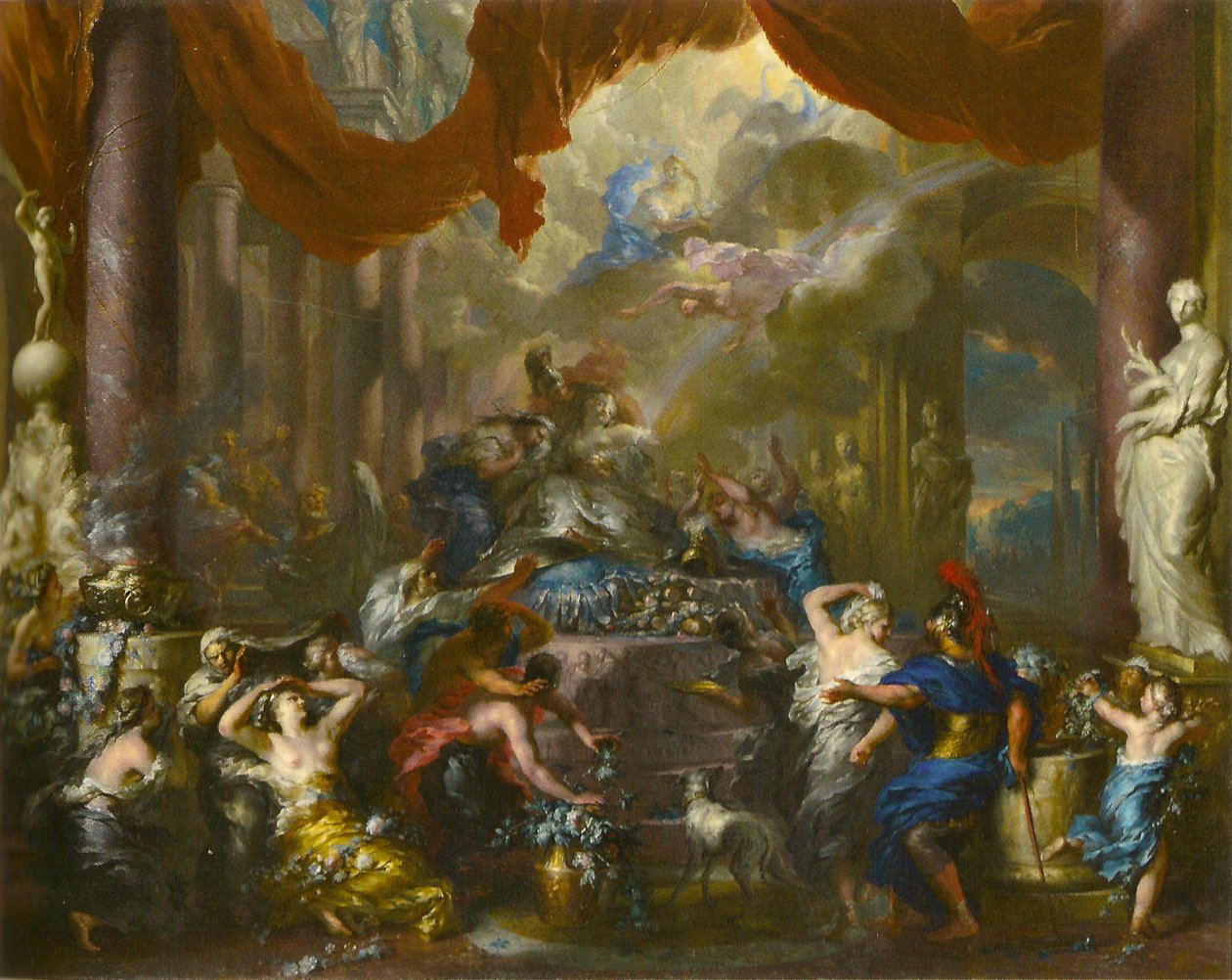 Německy: Der Tod der Dido Dido zemřela od Ottmar Elliger the Younger