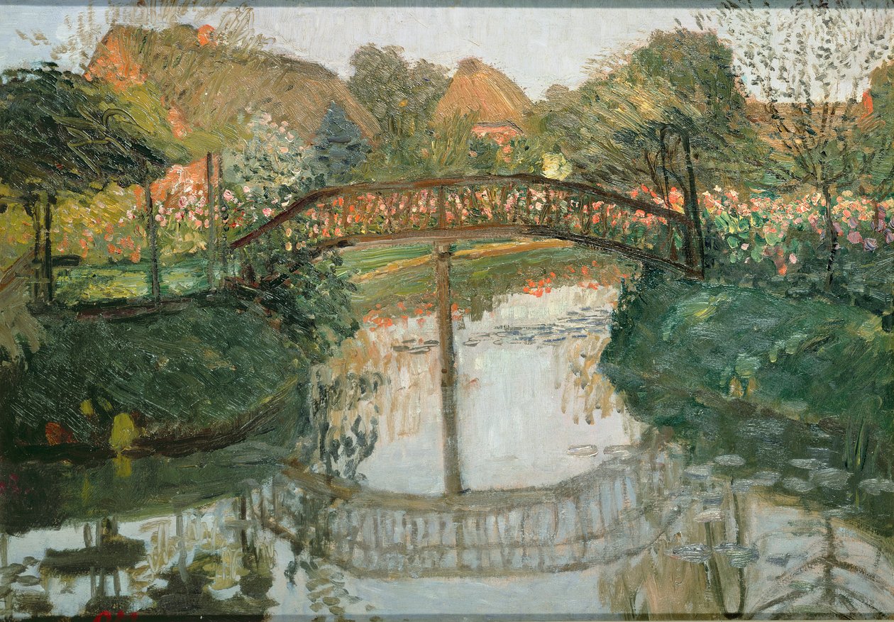 Farm Gardens, 1908 od Otto Modersohn