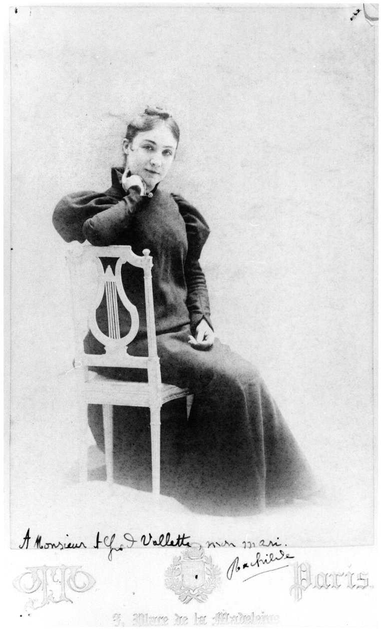 Portrét Rachilde (1860-1953) od Otto Studio