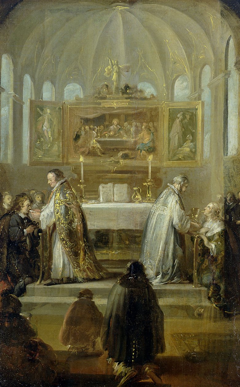 přijímání, 1649-51 od Otto Wagenfeldt