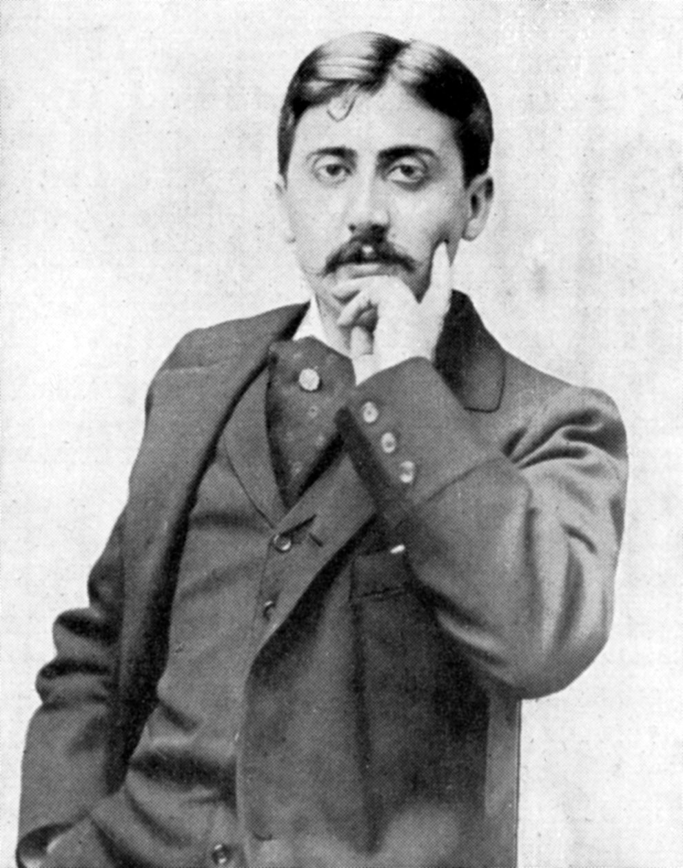Marcel Proust, francouzský intelektuál, romanopisec, esejista a kritik, konec 19.-začátek 20. století. od Otto
