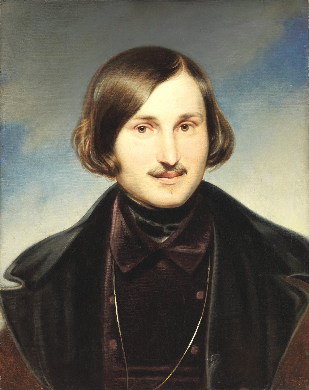 Portrét Nikolaje Gogola od Otto Friedrich Theodor von Moller