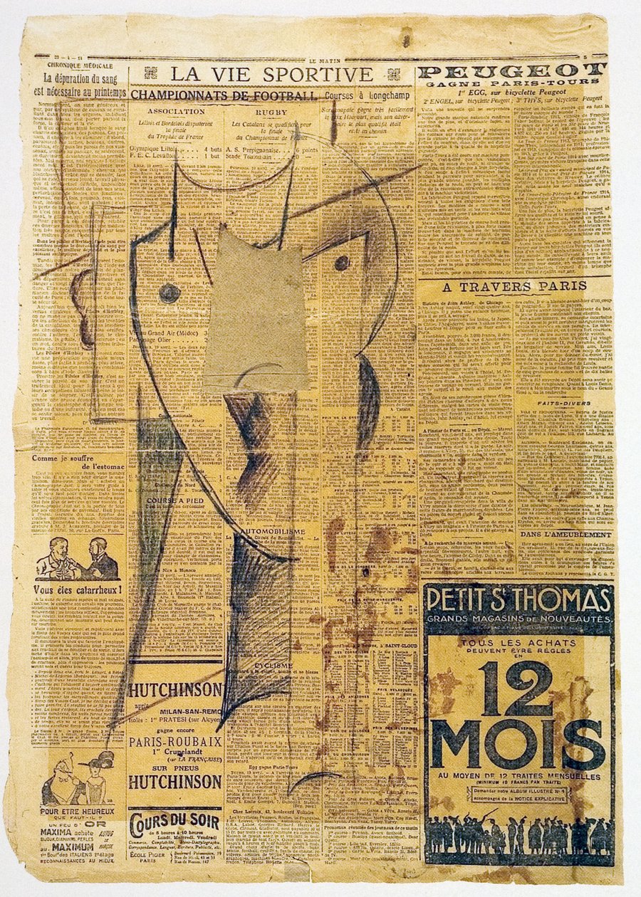 Hlava, 1913-1914 od Otto Gutfreund