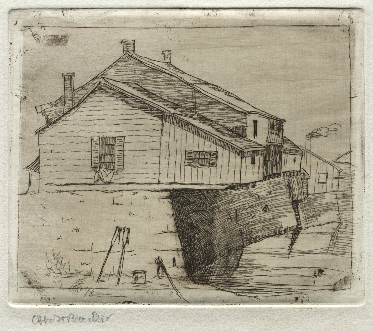 Chaty, Cleveland, 1878. od Otto H. Bacher