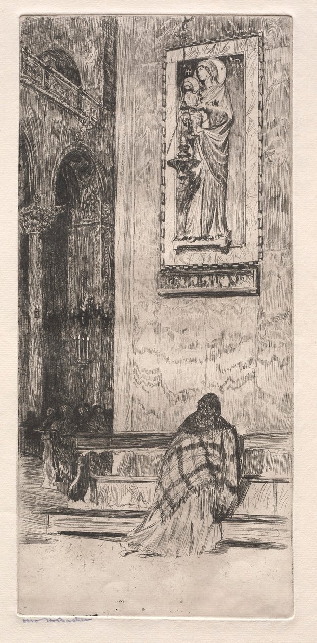 Lepty Benátek: St. Marks, 19. století. od Otto H. Bacher