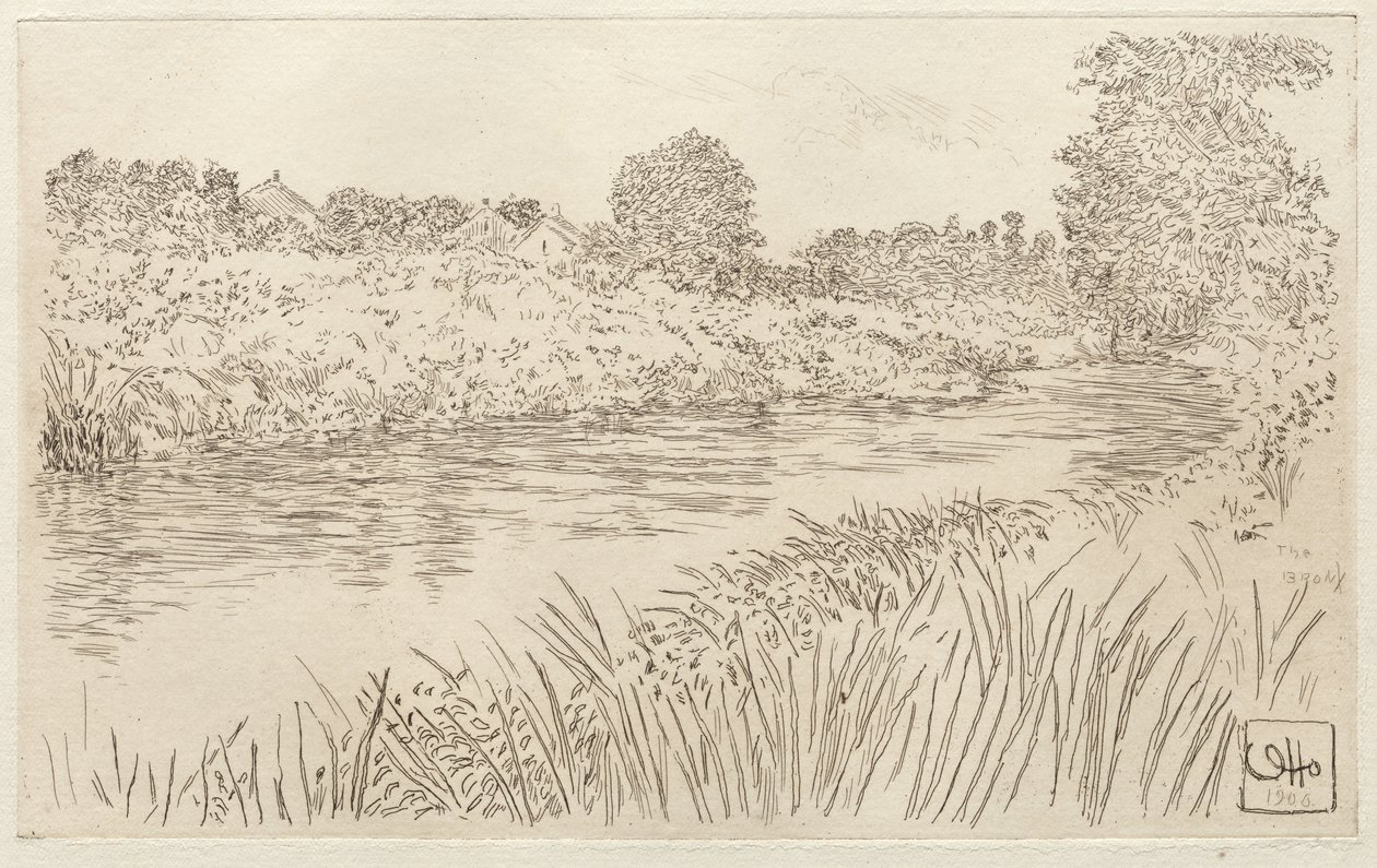 V Bronxu, 1906. od Otto H. Bacher