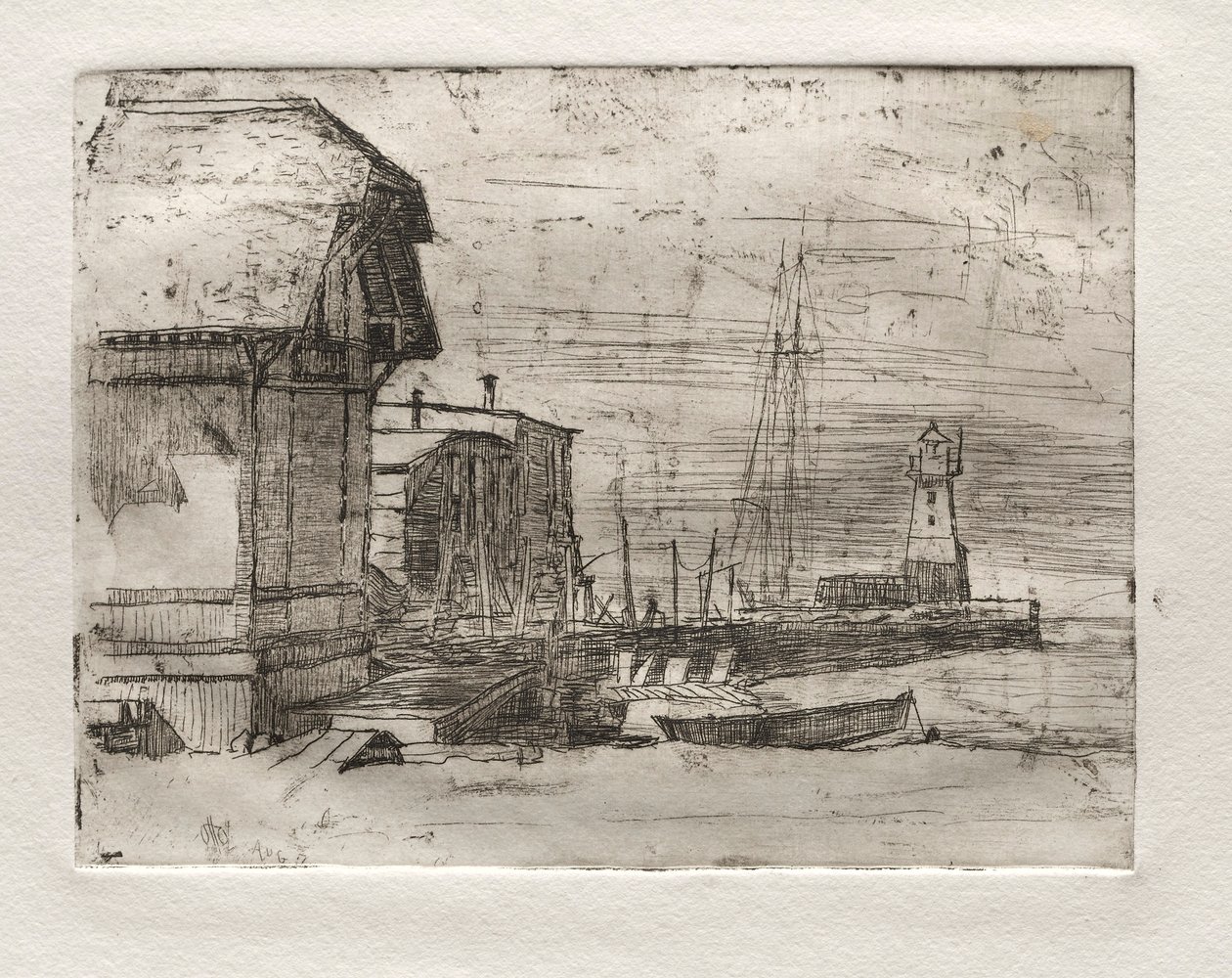 West Pier, 1878. od Otto H. Bacher