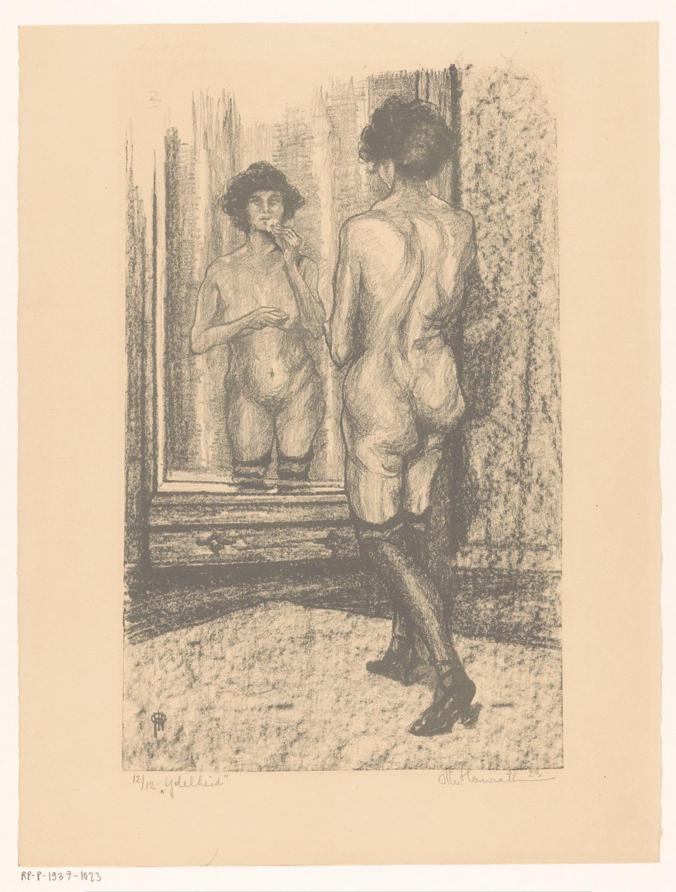 Vanity (původní název na objektu) od Otto Hanrath (signed by artist)