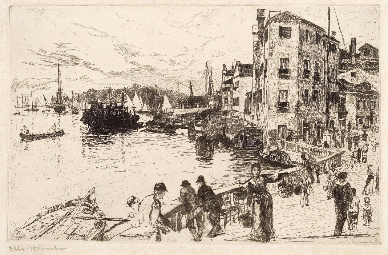 Quarter Castle, Riva od Otto Henry Bacher