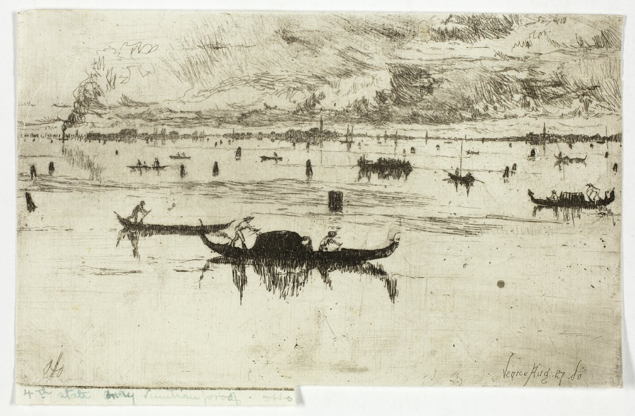 Laguna Veneta od Otto Henry Bacher