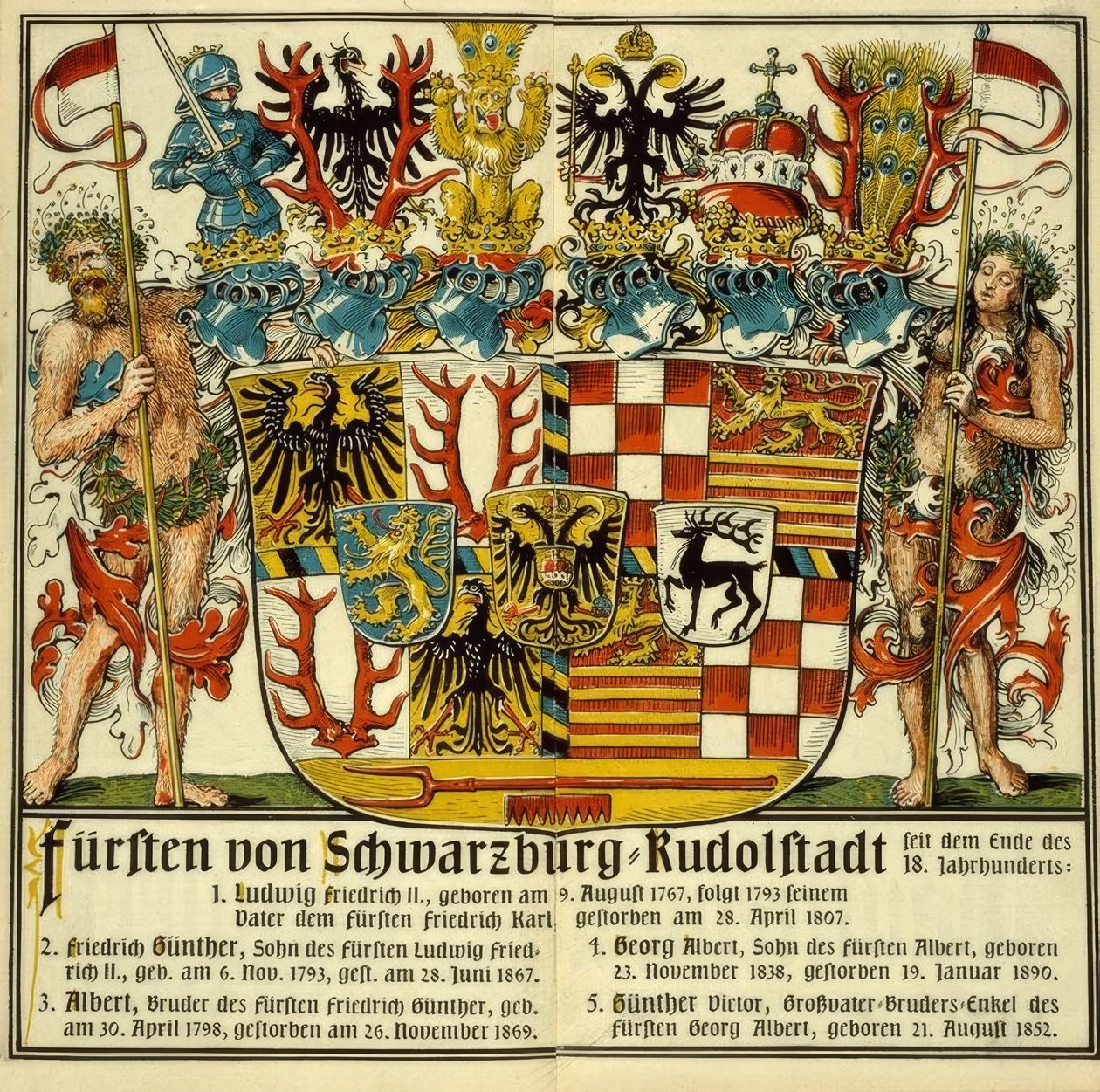 kníže Schwarzburg-Rudolstadt od Otto Hupp