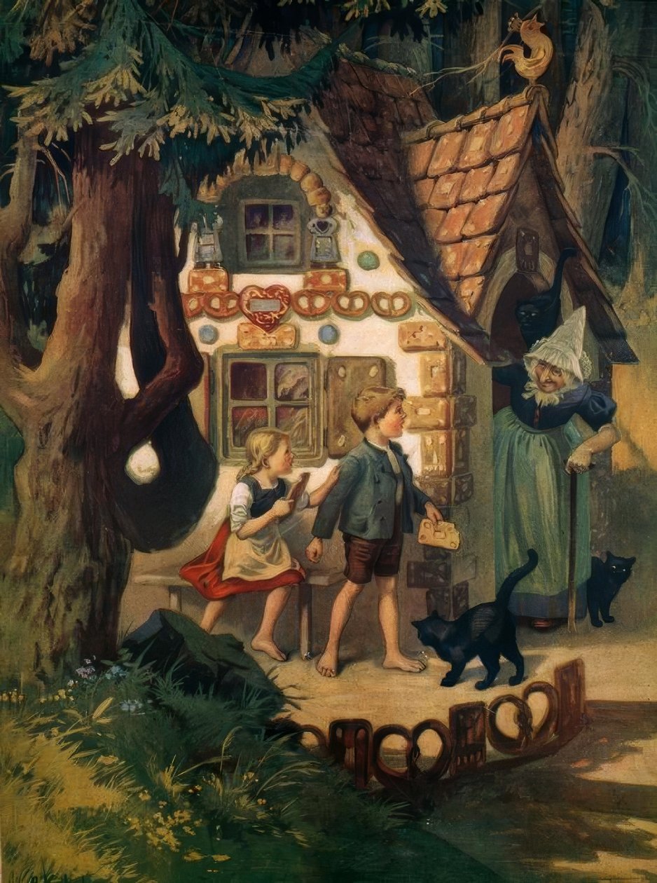 Jeníček a Mařenka od Otto Kubel